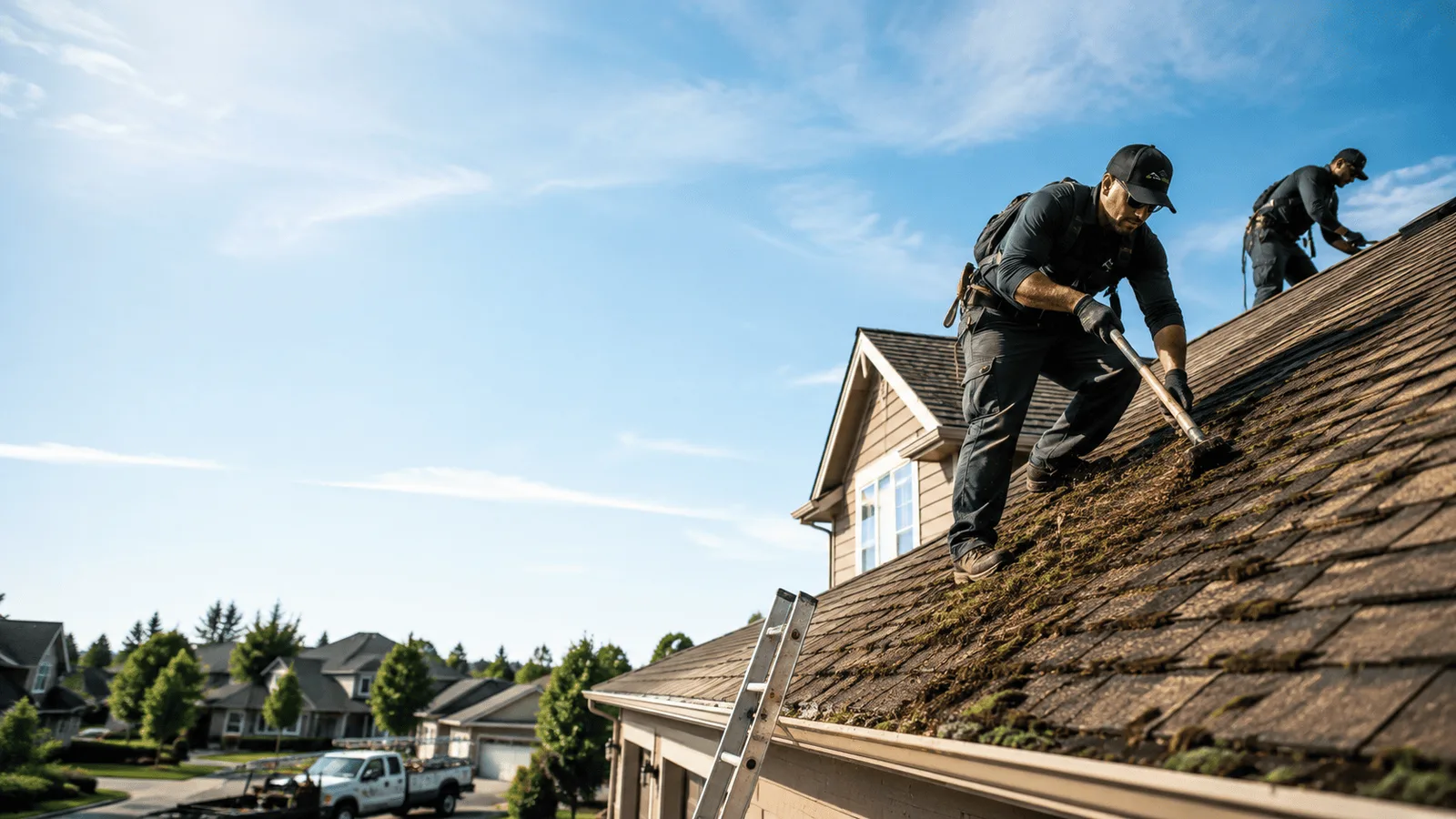 Roof Moss Removal in Arcadia, IN near me
